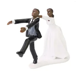Party Supplies Wedding Cake Dolls Bride And Groom Sculpture For Festival Engagement