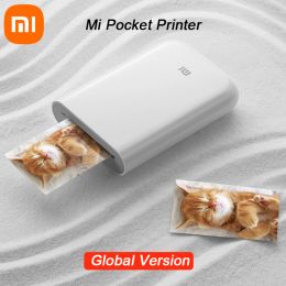 Control Global Version Original Xiaomi Mini Photo Printer ZINK Inkless Technology Multifuncion AR Video Printing Bluetooth 5.0 Portable