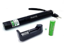 Laser 303 Long Distance Green SD 303 Laser Pointer Powerful Hunting Laser Pen Bore Sighter 18650 BatteryChar341K315l4490935