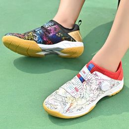 Badminton Professional Teenagers Badminton Sneakers Big Size 46 47 Women Volleyball Shoes Large Men Table Tennis Trainers Tennis 1981