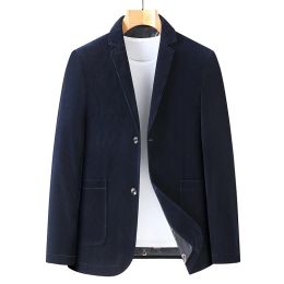 New Arrival Fashiopn Super Large Autumn Men's Business Casual Corduroy Suit Men's Coat Plus Size LXL2XL 3XL 4XL 5XL 6XL 7XL