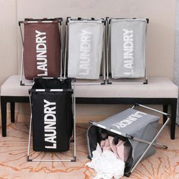 Foldable Laundry Basket Large Capacity Oxford Cloth Waterproof Dirty Baskets Household Bathroom Portable Organiser Bags 240308