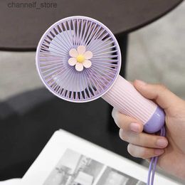 Electric Fans Mini portable fan USB charging 3-speed - mens and womens handheld fans - very suitable for office outdoor travel and CY240320