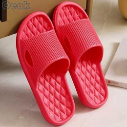 Slippers Bathroom anti slip EVA shower slide womens embossed summer swimming pool flip floor indoor 2022 shoesPSHGHLB0 H240322