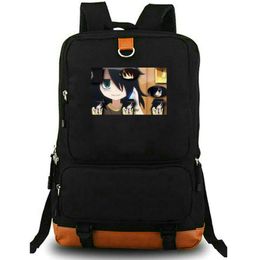 Tomoko Kuroki backpack Tears Breaker daypack Comic school bag Cartoon Print rucksack Leisure schoolbag Laptop day pack