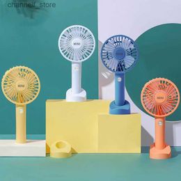 Electric Fans Portable USB charging fan mini handheld air cooling fan desktop ventilation fan with 3 basic modes suitable for outdoor cooling during travelY240320