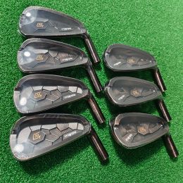 Clubs 7pcs coppery colour ITOBORI MTG golf club 456789P golf iron set graphite or steel shaft free shipping