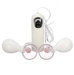 Women Vibrating Nipple Pumps Enlargement Enhancer Suction Cups Beginner Kit E8912018213