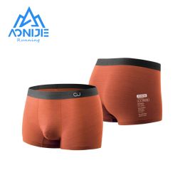 Shorts AONIJIE 3PCS/Box Mix Colour E7007 Men Male Perspiring Sports Underwear Quick Drying Boxer Shorts Antibacterial Underpants Briefs