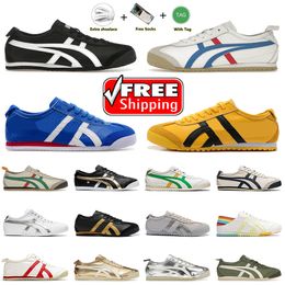 designer tiger mexico 66 casual shoes platform trainers onitsukass loafers mens womens off black white blue yellow plate-forme sneakers outdoor dhgate free shpping