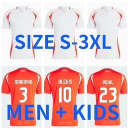 XXXL 4XL 24 25 Chile soccer jersey Alexis Vidal Vargas Medel 2024 2025 Pinares camiseta de futbol national team football shirts men kids