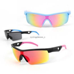 New childrens cycling glasses sunglasses for boys and girls UV protection sun shading sports windproof older children