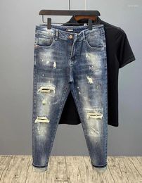 Men's Jeans M03150 Fashion 2024 Runway Luxury European Design Party Style