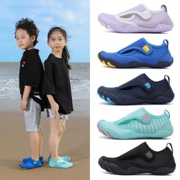 Shoes Kids Swimming Water Shoes Child Barefoot Outdoor Beach Sandals Upstream Aqua Shoe Nonslip River Sea Diving Sneakers QuickDrying