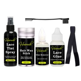 Adhesives Lace Tint Spray Travel Suit With Lace Glue Waterproof Carried On The Plane Hair Wax Stick Glue Remover For Front Wigs