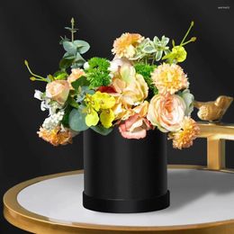 Gift Wrap Box Boxes Flower Florist Bouquet Packaging Paper Round Wrapping Hat Floral Flowers Storage Arrangement Bucket Flowery Rose