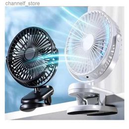 Electric Fans USB Mini Fan Power Supply Handheld Clip on Fan Convenient Super Quiet High Quality Portable Student Small Cooling and Ventilation FanY240320