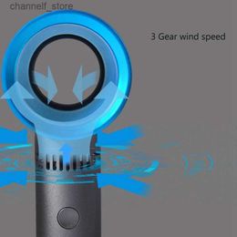 Electric Fans Cordless handheld fan mini portable fan USB desktop fan childrens personal fan baby travel camping office roomY240320