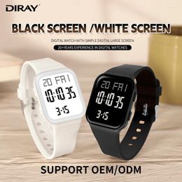 Wristwatches Watch For Men Sports High School Students Trendy Couple Waterproof Alarm Clock Multi Functional Women's Electronic Watches