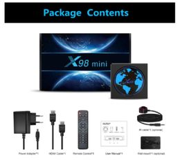 X98 MINI Amlogic S905W2 TV Box Android 11 Quad Core 4G 32G 24G5G Dual Wifi BT 100M 4K Smart Media Player tx3mini plus9740070
