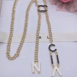 Fashion New Letter Pendant Necklaces 18K Gold Jewellery 2023 Designer Gifts Charm Necklace Family Couple Love Choker Classic Design Jewellery
