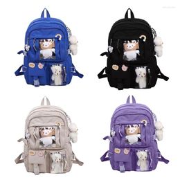 School Bags Backpack Laptop Backpacks Student Bookbag Nylon Casual Travel For Teen Girls