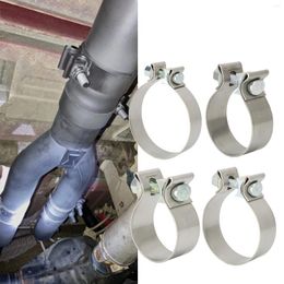 Exhaust Pipe Clamp Universal Band Clamps Rustproof Muffler High Hardness For Downpipe Header Manifold