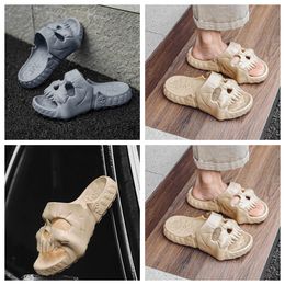 Popular Positive EVA Shoes Skull Feet Thick Sole Sandals Summer Beach Men's Shoes Toe Wrap Breathable Slippers GAI