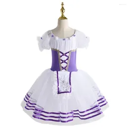 Stage Wear 2024 Girls Ballet Dance Skirt Children's Professional Costume Performance TUTU