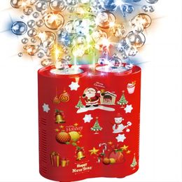 Double motor Fireworks bubble machine blower on the ground electronic automatic landing Spring Festival gift Year toys y240301