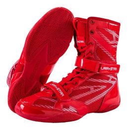 Boots Professional Men Wrestling Shoes Good Quality Boxing Shoes for Mens Brand Gym Shoe Man Light Weight Boxing Fighting Boots