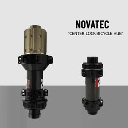 Novatec D411CB D412CB 24 Holes Centre Lock Carbon Disc Cube Bike Hubs Front QR/12/15x100mm Rear QR/12x135mm/12x142mm HG XD XDR 240308