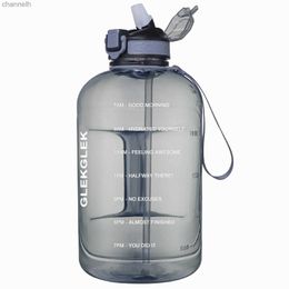 Water Bottles 3L Sports Water Bottle Leakproof BPA Free with straw and Handle Perfect for Men and Womens Outdoor Activities yq240320