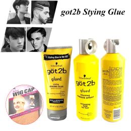 Adhesives got 2b spray human hair styling gel got2b spray glued 12 oz / 6 oz Freeze Spray Ultra Glued Invincible Styling Hair Gel 1.25oz