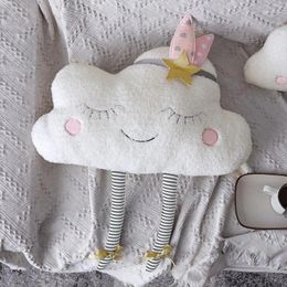 Pillow Cloud Design Back Seat Chair Insert Cushion Stuffed Baby Gift Doll Born Sleeping Bed Toys