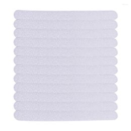 Bath Mats 12pcs Bathtub Strips Adhesive Decals Strong Adhesion Non-Slip And Anti-Fall For Bathroom Kitchen Ladders Stairs Steps Pools