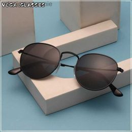 Sunglasses 2023 Square Sunglasses for Mens Hexagon Sunglasses for Mens and Womens Metal Frame Fishing Glasses Gold Grey Glasses Lens de sol hombreC24320