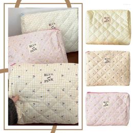 Cosmetic Bags Quilted Travel Makeup Pouch Large Capacity Toiletry Bag Cute Organiser Storage For Women And Girls