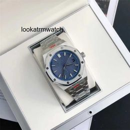 Desginer Mechanical Automatic L Watch Case Mens Automatic Glass Mechanical Watch Stainless Sapphire Steel Strap 41mm EMHA