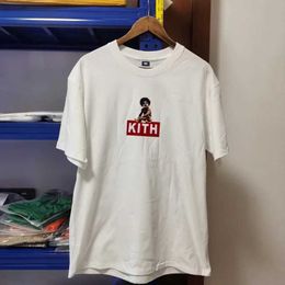 Men's T-Shirts Digital printed T-shirts with real photos KITH FW T-shirt wholesale price mens high-quality T-shirts shipped in one day casual T-shirts J240319