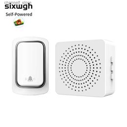 Doorbells SIXWGH Outdoor Wireless Door Bell Home Welcome My Melody Door Bell No Battery Waterproof Home Door BellY240320