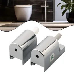 Toilet Seat Covers Hinge Cover Slow Lowering Soft Close ABS Square Connector Accessory Home Hardware Replace Part