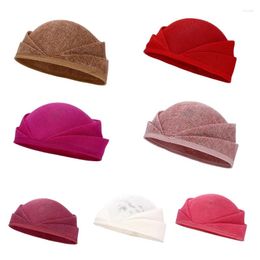 Berets Ethnic Hat Base Fascinator Diy Teaparty Hats Hair Accessories Drop