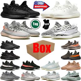 with Box Onyx Bone Athletic Outdoor Running Shoes for Men Women Dazzling Blue Salt Blue Tint Bred Oreo Mens Womens Trainers Sneakers Runners Discount