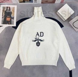 Women's Sweaters Designer 24SS Spring NEW Knitwear Women brand designer High collar coats J4KM