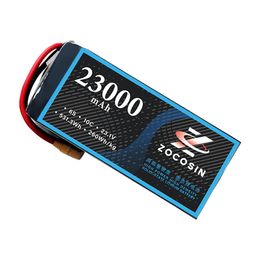 6S 23.1V 23AH Drone UAV Rechargeable Solid State Lithium Battery 260Wh/Kg