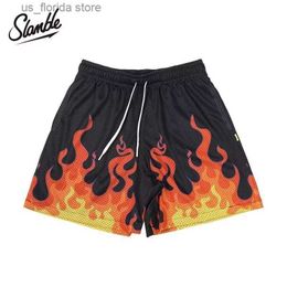 Men's Shorts Gym shorts mens summer fashion basketball sports running shorts casual mens pants Korean fashion mens clothing daily sweatpants Y240320