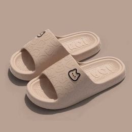 Slippers Women Cloud Cat Slides 2024 Summer Beach Thick Platform Slipper Soft Sole Sandals Eva Couple Home Flip Flops Shoes01796U H240322E60M H240322