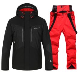 Jackets 30 Degrees Suit Winter Equipment Snowboard Outdoor Snow Suits Warm Waterproof Men Jacket And Ski Pants Snowmobile Clothing