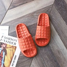 Slippers Fashionable Bathroom Home Slide Womens Soft Sole EVA Indoor Girls Sandals 2023 Summer Non slip Flip Cover Girl H24032502
